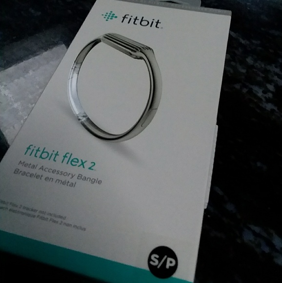 1 hour sale 💕Fitbit Flex 2 Silver bangle 🌟💖🌟 - Picture 2 of 3